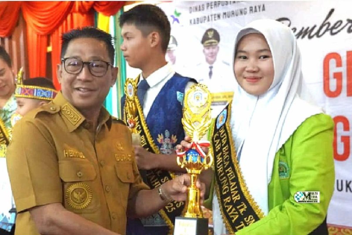 Bupati Murung Raya terus dorong pengembangan budaya baca