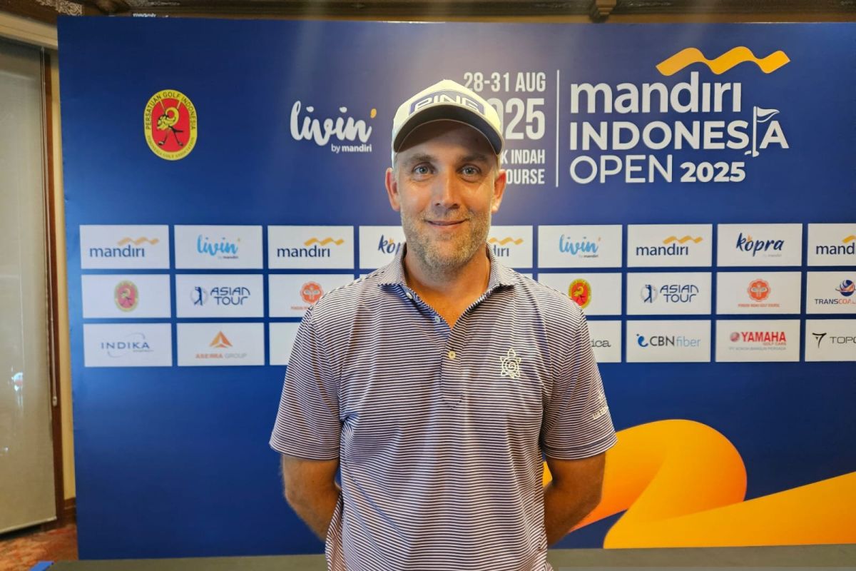 Steve Lewton sebut akurasi tee shot kunci di Pondok Indah Golf