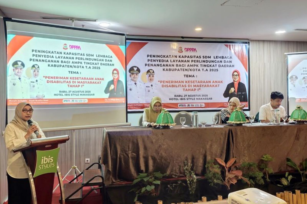 DP3A Makassar tingkatkan kemampuan SDM lebih inklusif tangani ABK