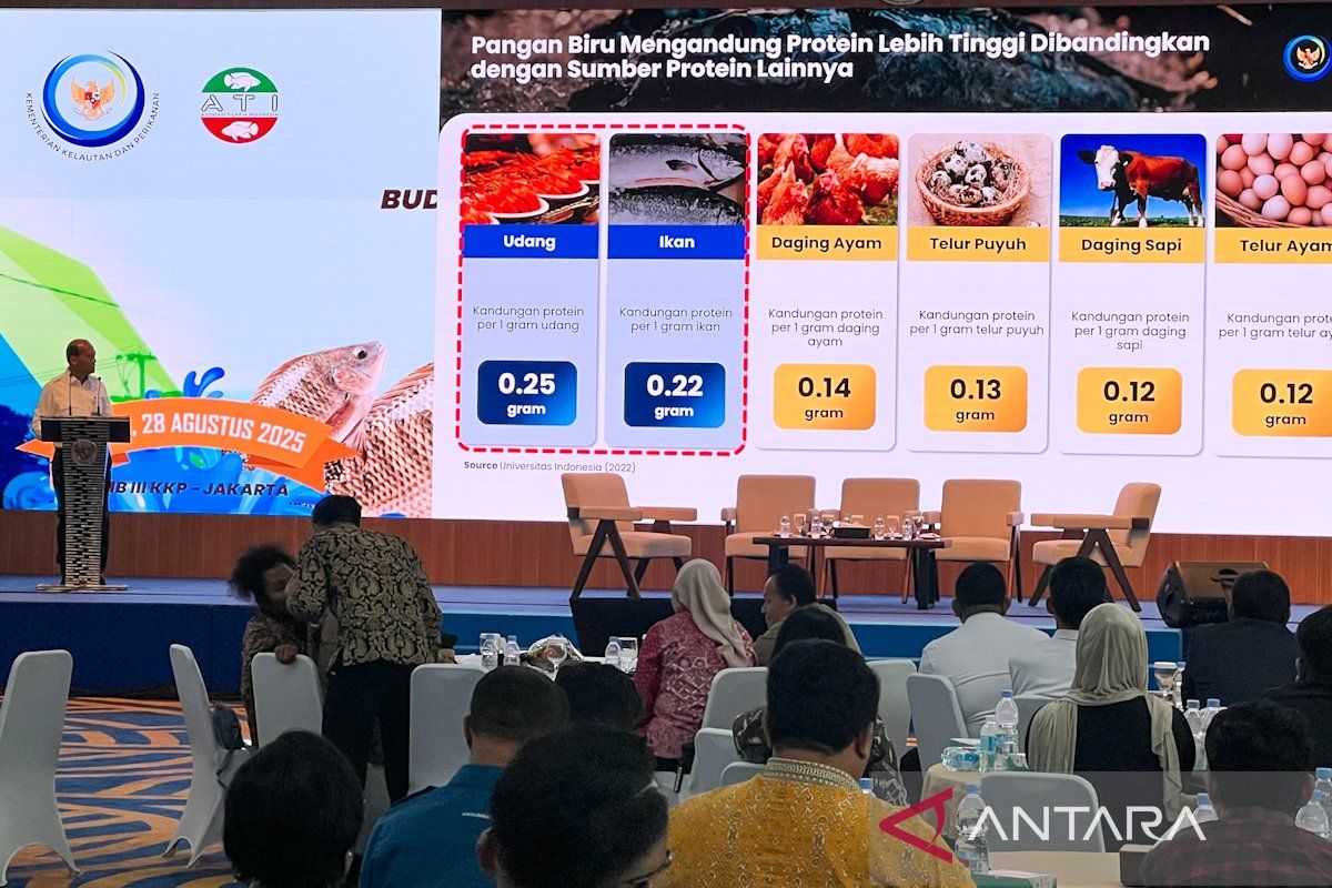 KKP tekankan pentingnya pangan biru penuhi kebutuhan protein global