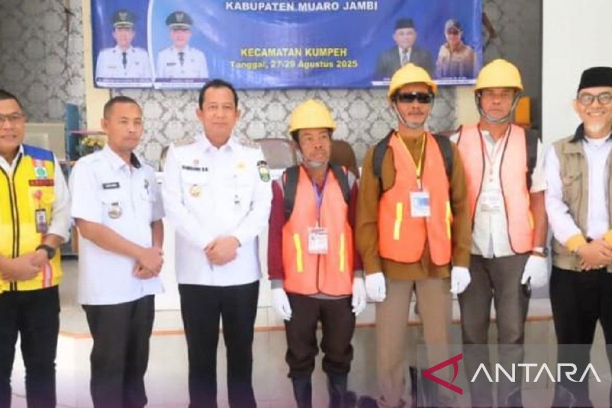 90 tenaga konstruksi ikut pelatihan sertifikasi di Muaro Jambi