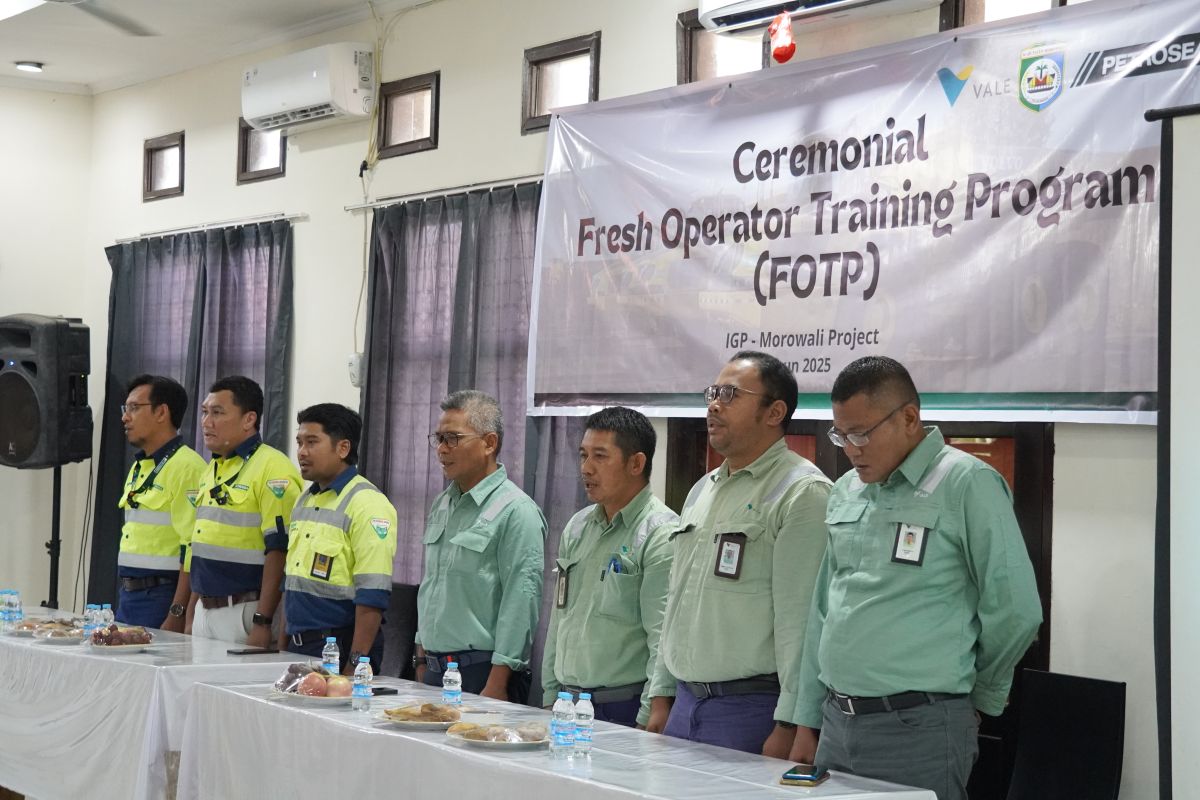 Vale dukung PT Petrosea latih pemuda 13 Desa binaan di Morowali
