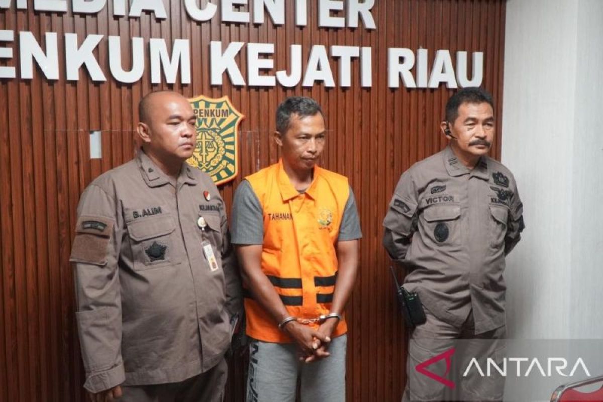 Tim Tabur Kejati Riau Tangkap DPO Korupsi kelola aset desa
