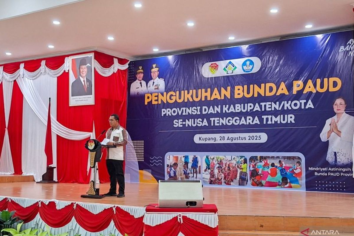 Gubernur NTT meminta Bunda PAUD perkuat fondasi pendidikan usia dini