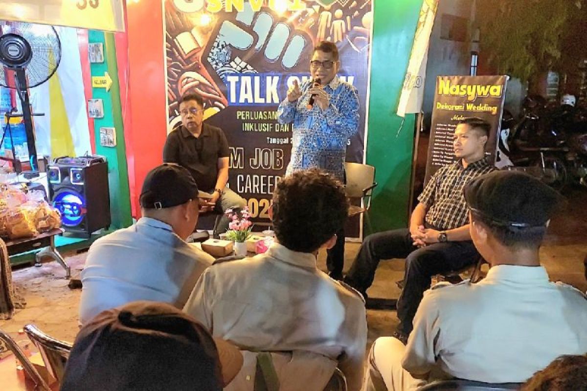 Beri motivasi pemuda, Ketua Apindo Kotim ceritakan pengalaman jadi petugas kebersihan