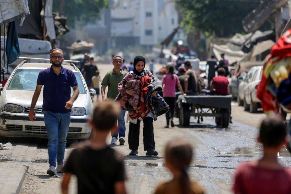 Warga Gaza City cemas soal rencana serangan Israel