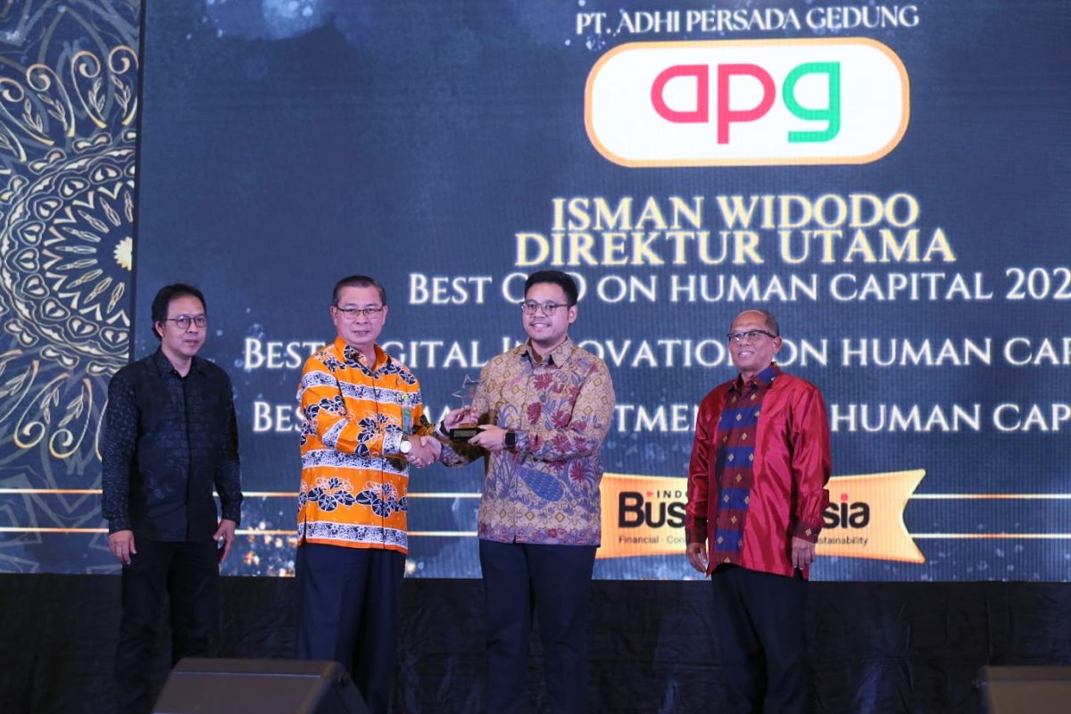 Adhi Persada Gedung borong tiga penghargaan BEST HC Award 2025