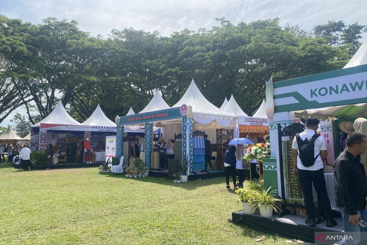 Pameran Ekraf Sultra selama tiga hari catat keuntungan Rp370 juta
