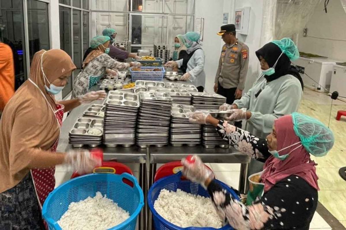 Polres Pidie Jaya cek dapur SPPG program MBG