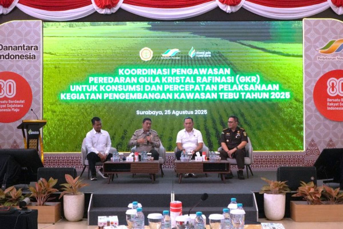 Kementan tegaskan tertibkan peredaran gula tak sesuai peruntukan