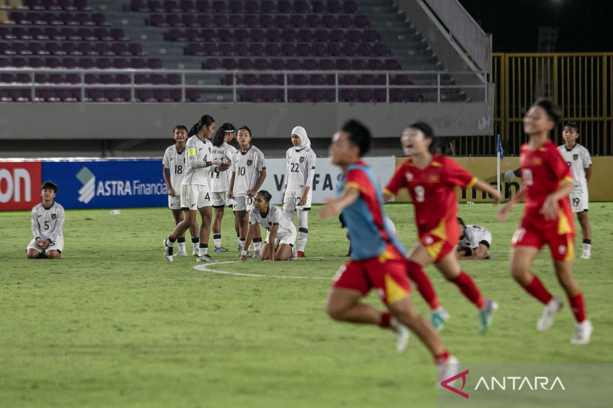 Kalah adu penalti, timnas putri U-16 gagal raih peringkat ketiga