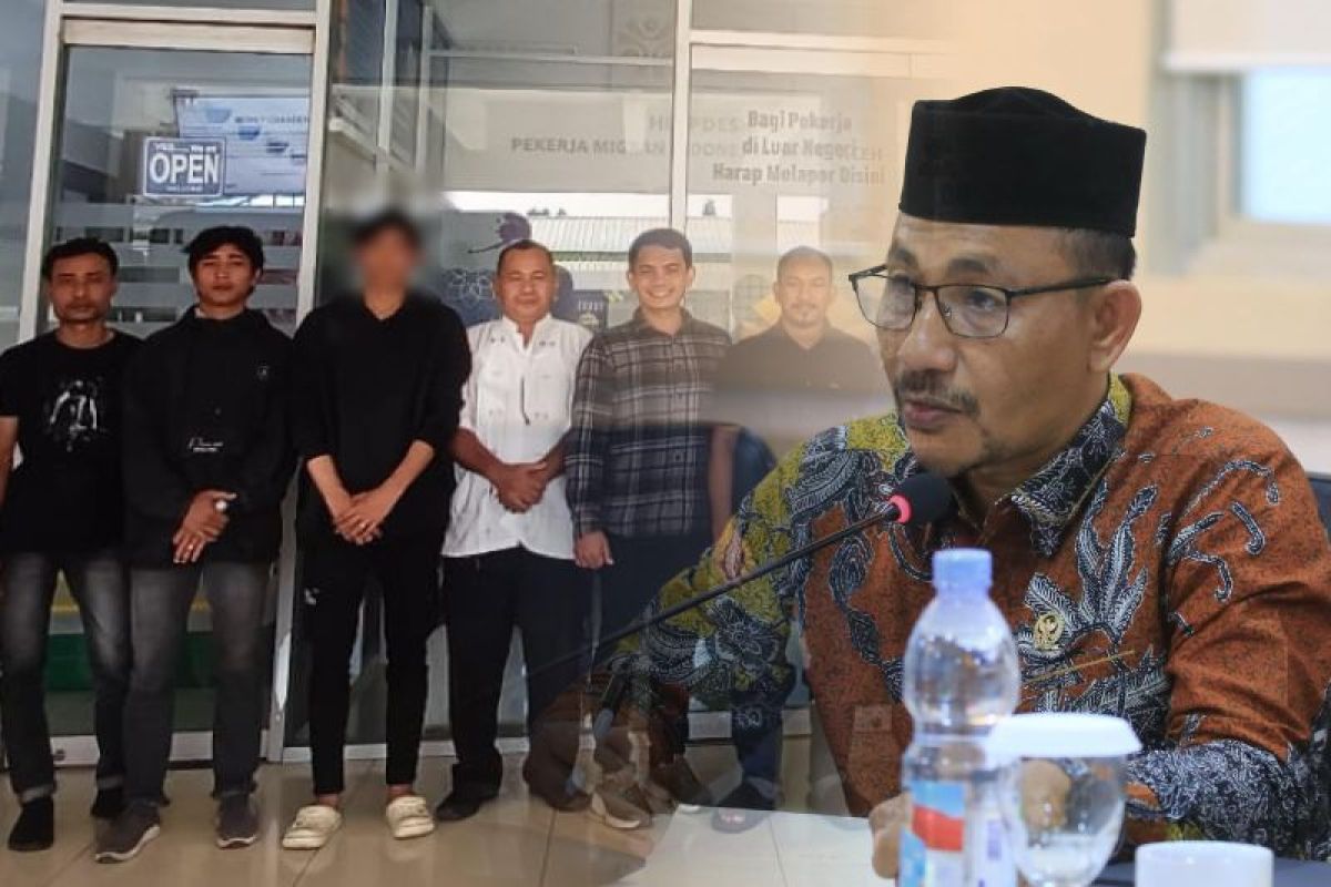Warga Aceh Barat korban TPPO di Kamboja kembali ke tanah air berkat donasi