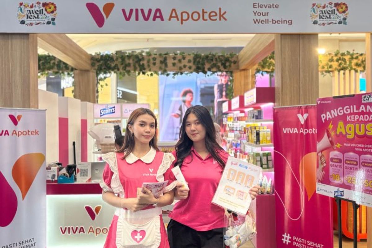 Tingkatkan literasi kesehatan masyarakat, VIVA apotek hadir di Wellfest 2025