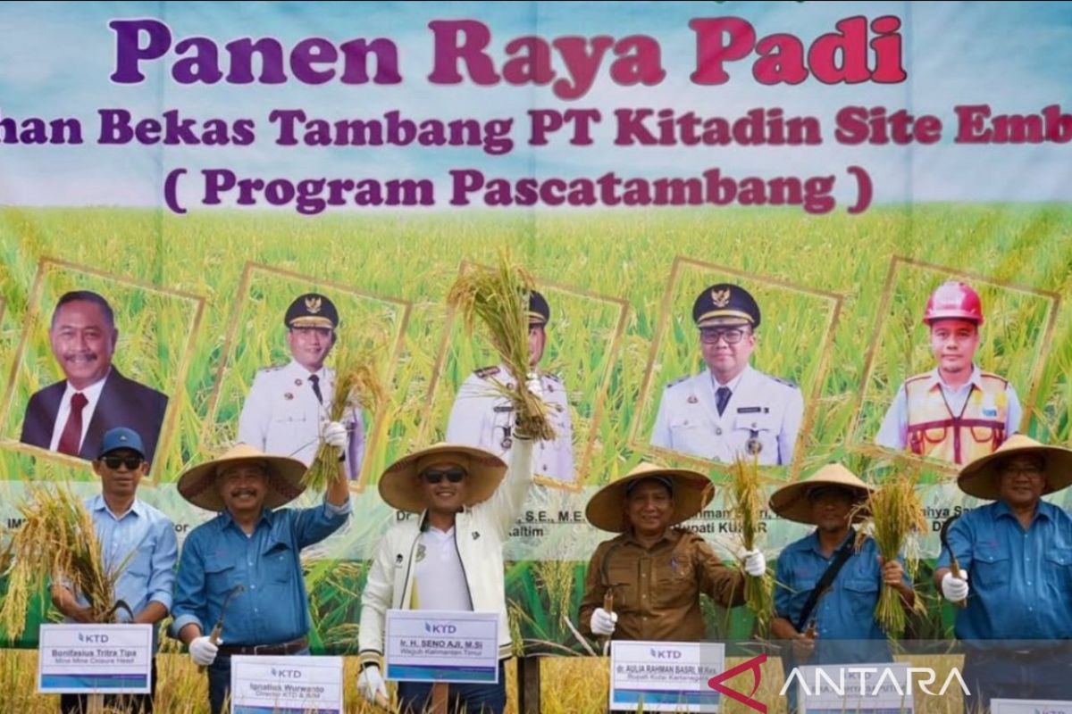 Wagub Kaltim  minta 200 hektar lahan bekas tambang untuk pertanian