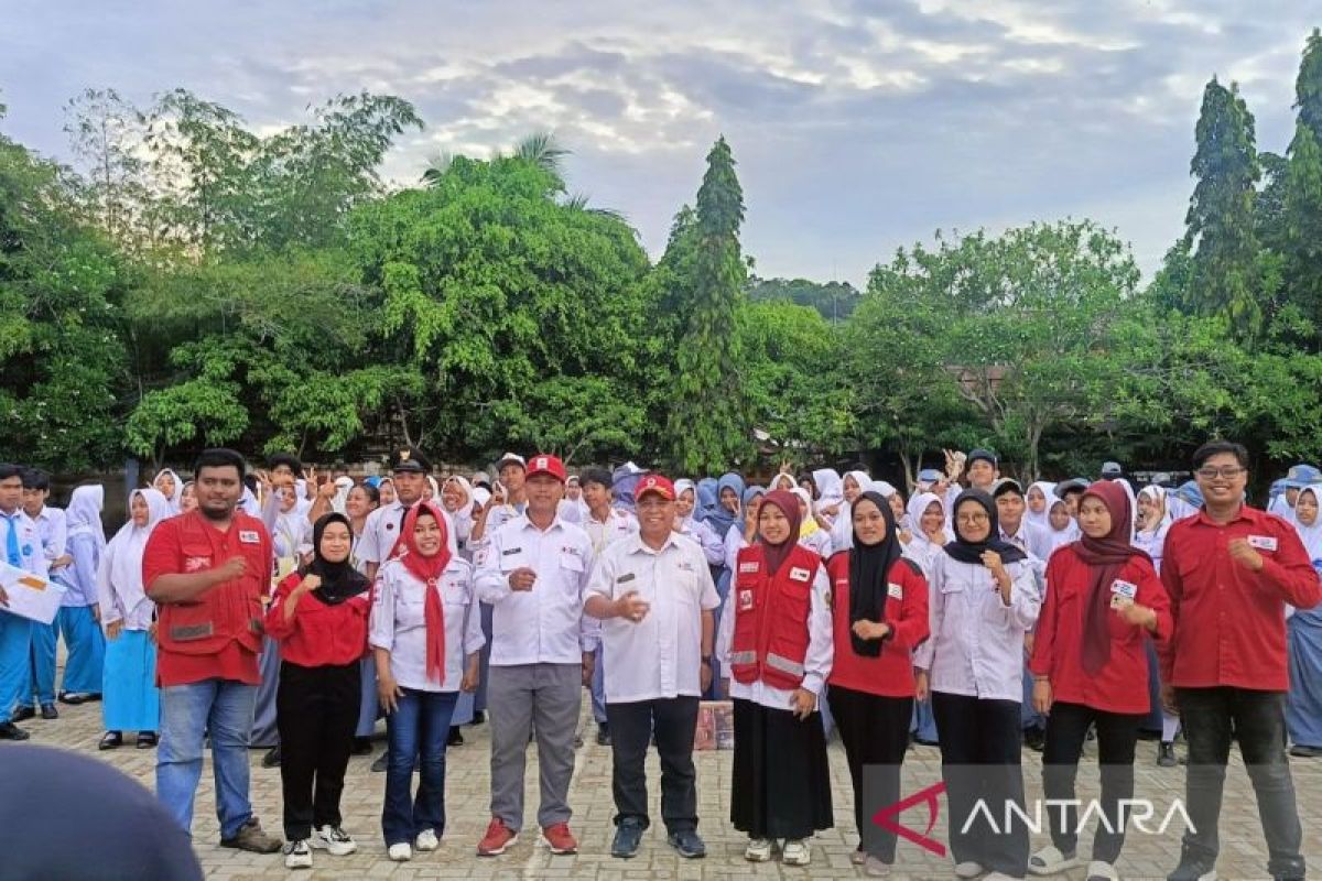 PMI Samarinda bekali para siswa  keterampilan pertolongan darurat