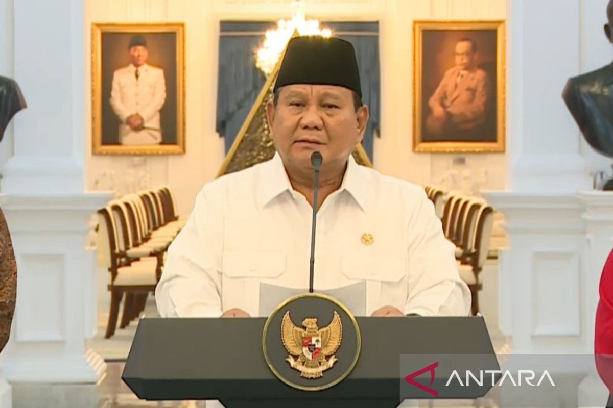 Prabowo: Ketum partai cabut keanggotaan DPR yang keliru beri pernyataan