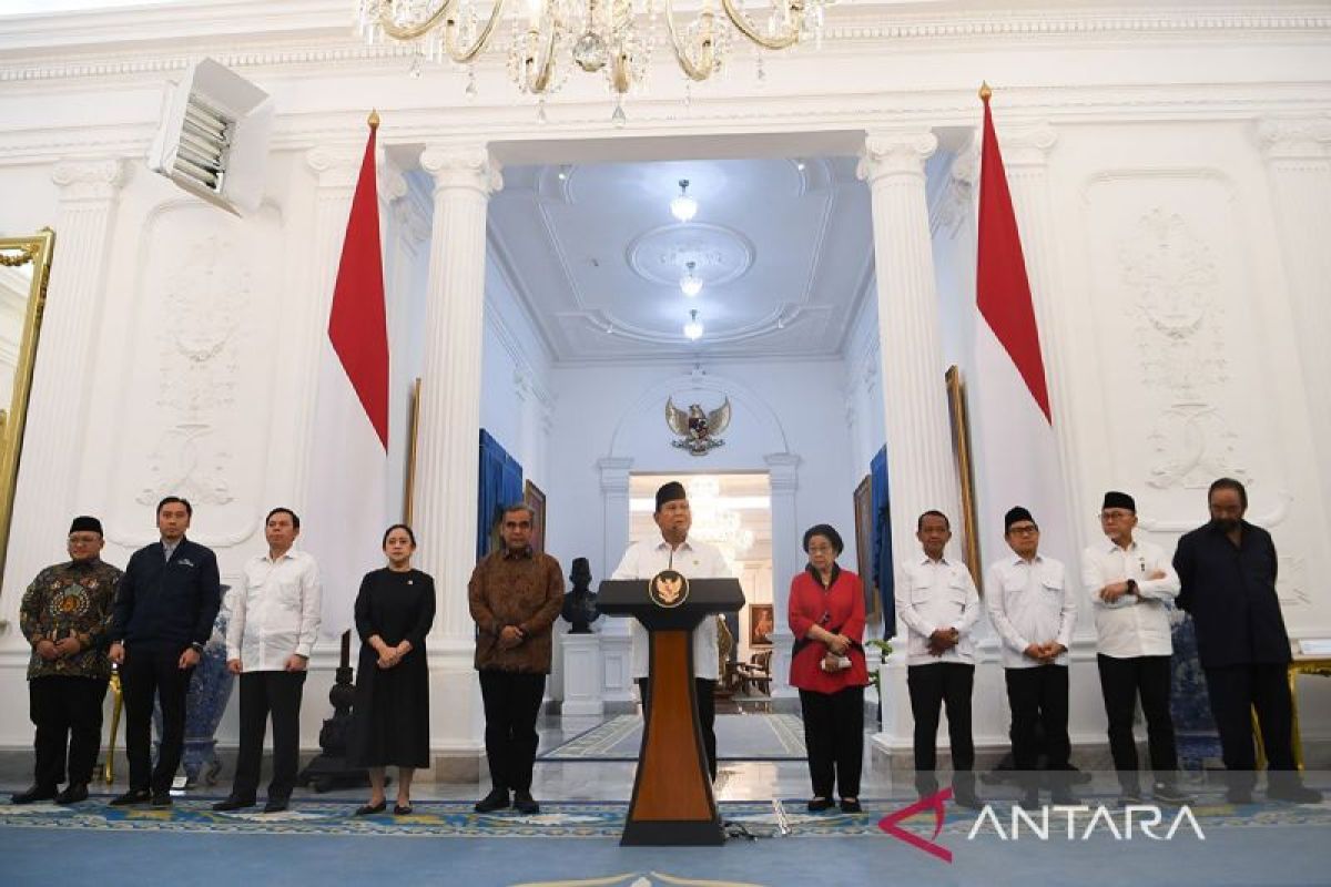 President Prabowo, party leaders address nationwide protests