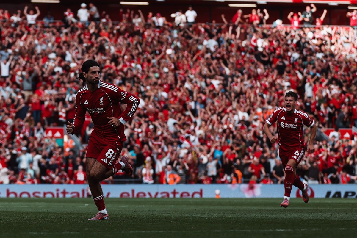 Arsenal tumbang 0-1 dari Liverpool di Anfield
