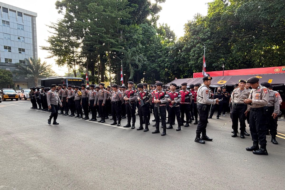 Polda Metro Jaya gelar patroli skala besar jaga keamanan Jakarta