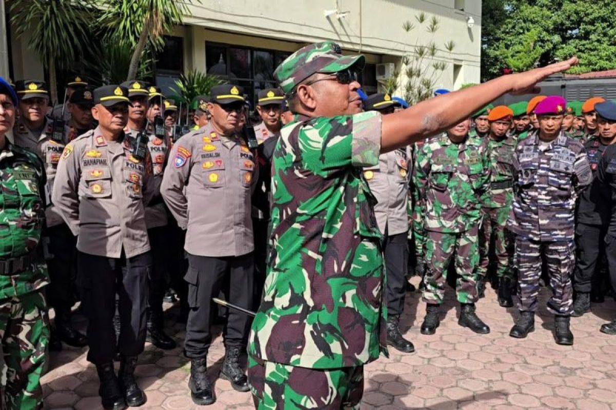 Danrem Lilawangsa ingatkan prajurit tak terprovokasi saat amankan demo