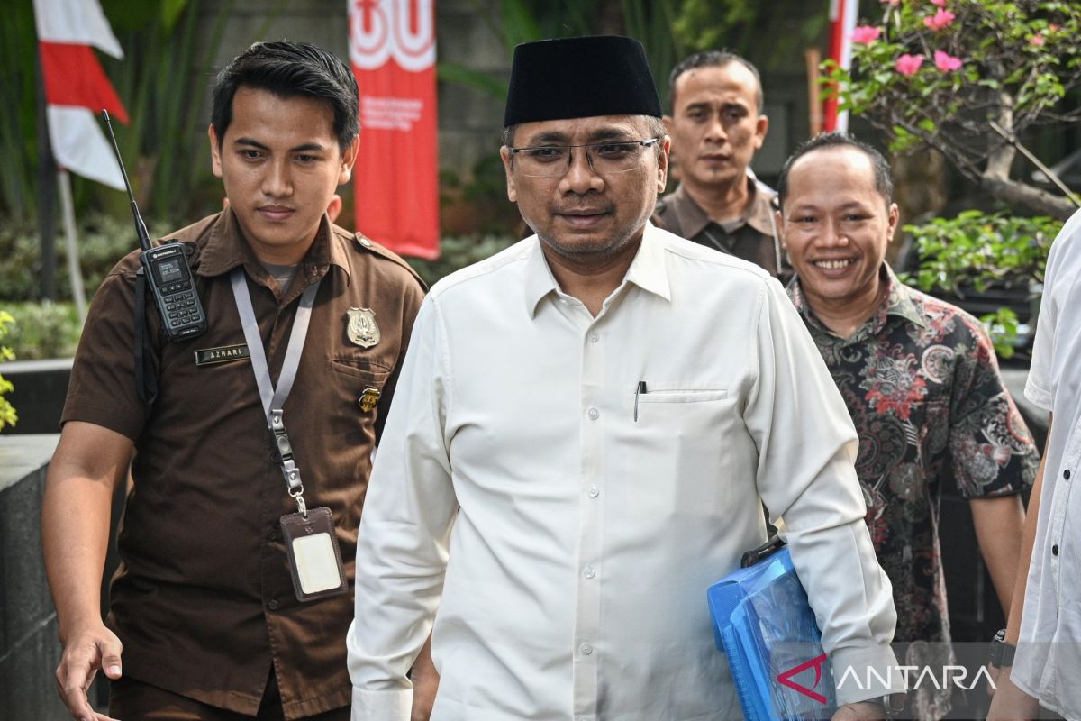 Yaqut Cholil penuhi panggilan KPK terkait kasus dugaan korupsi kuota haji