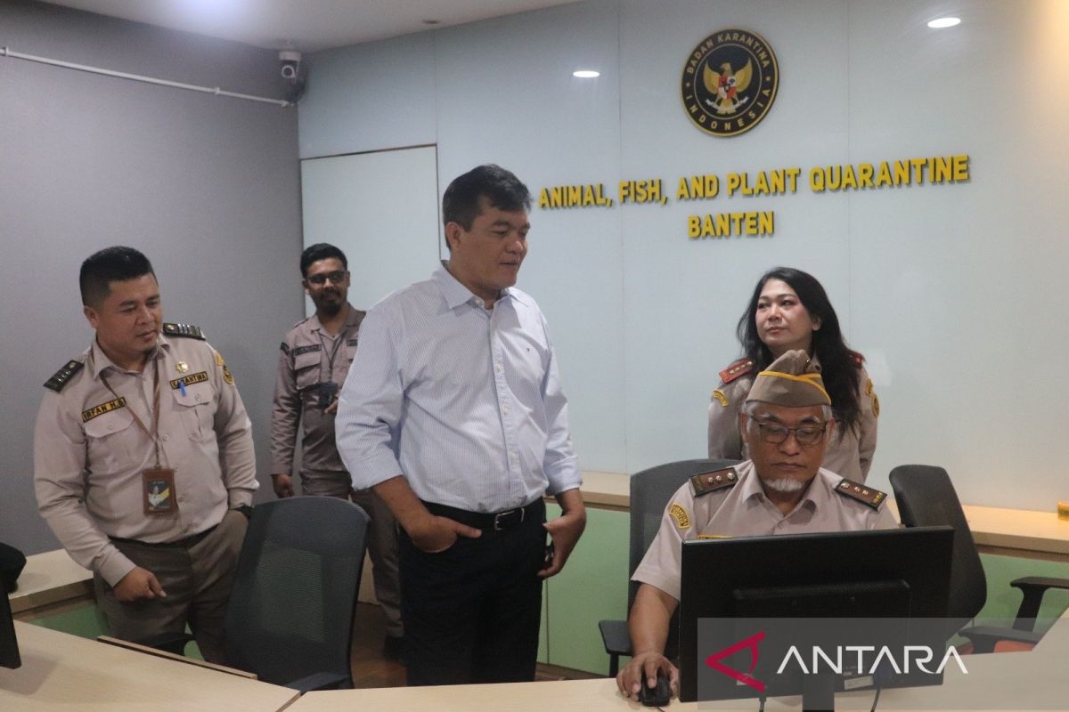 Kepala Barantin cek penerapan All Indonesia di Bandara Soekarno-Hatta