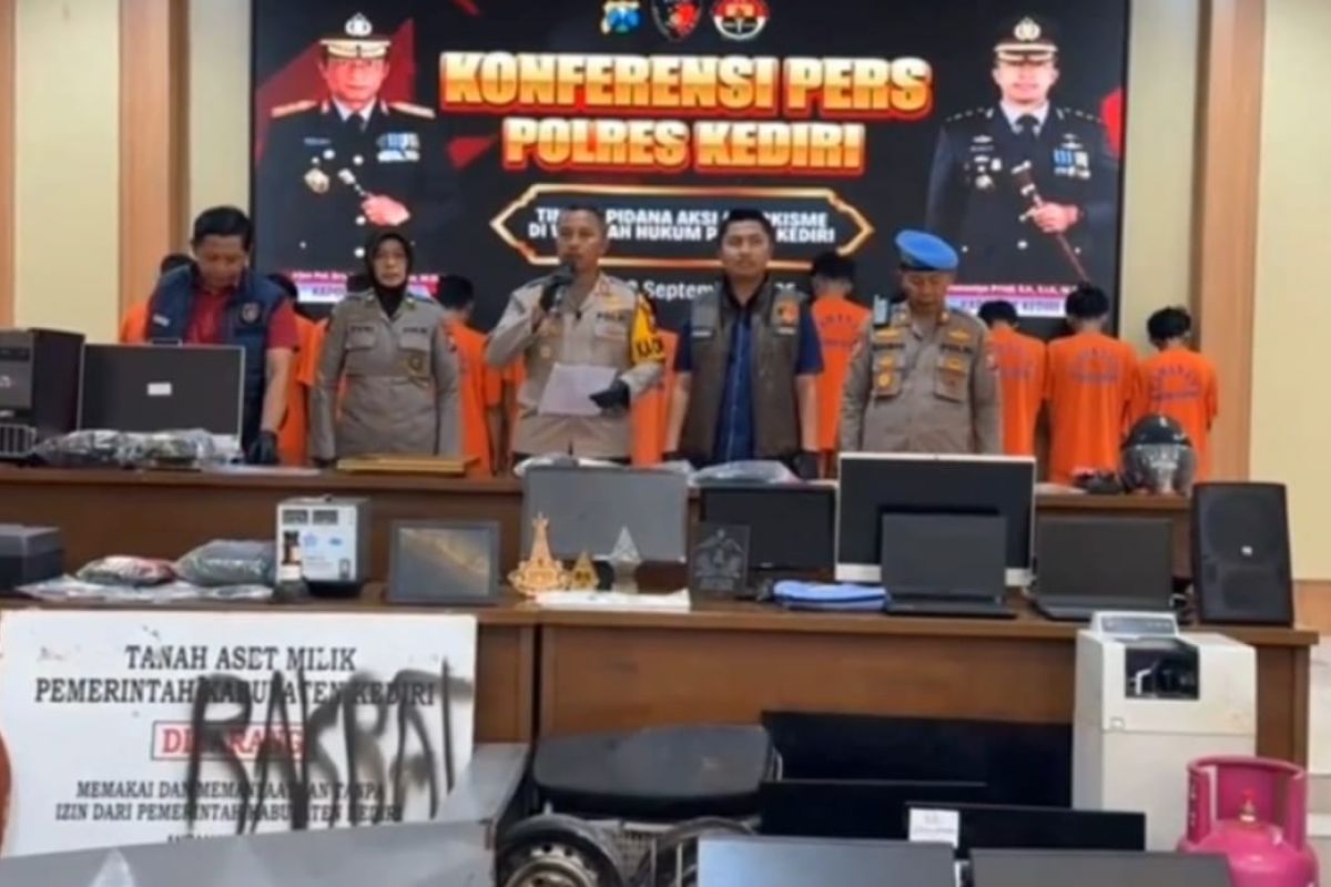 Polres Kediri tetapkan 28 tersangka kasus kerusuhan 