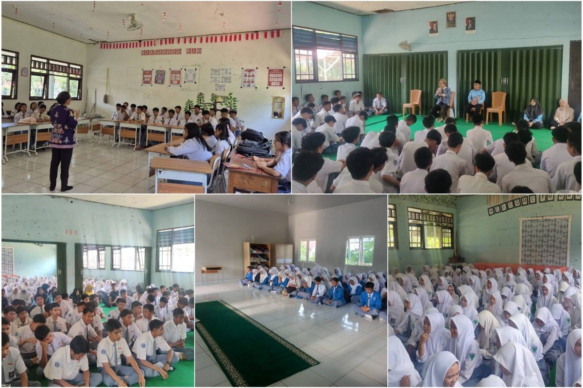 97 ribu pelajar se-Kalteng serentak gelar doa bersama