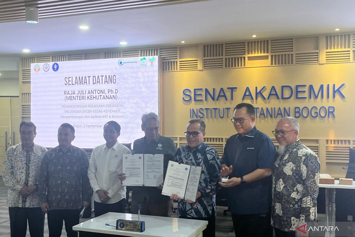 IPB University and Forestry Ministry strengthen wildlife conservation