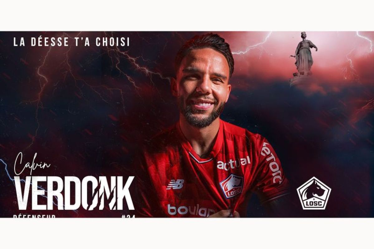 Pelatih Lille pastikan Calvin Verdonk siap tampil hadapi Toulouse