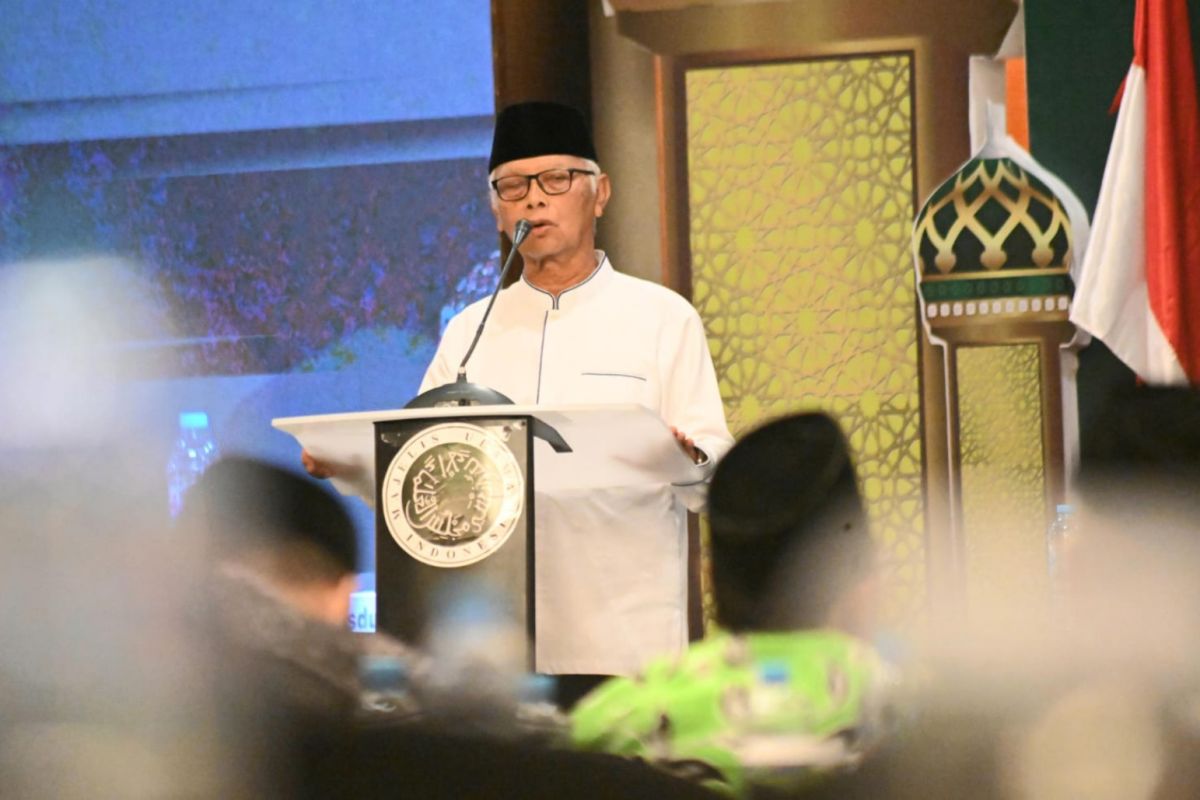 MUI ingatkan stabilitas sosial modal penting untuk kemajuan bangsa