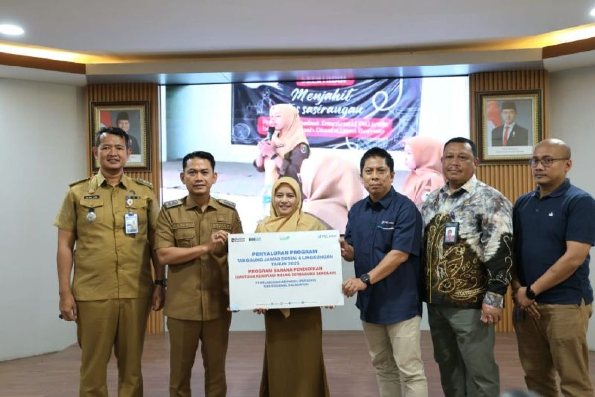 Pelindo salurkan Rp1,65 miliar program TJSL di Banjarmasin