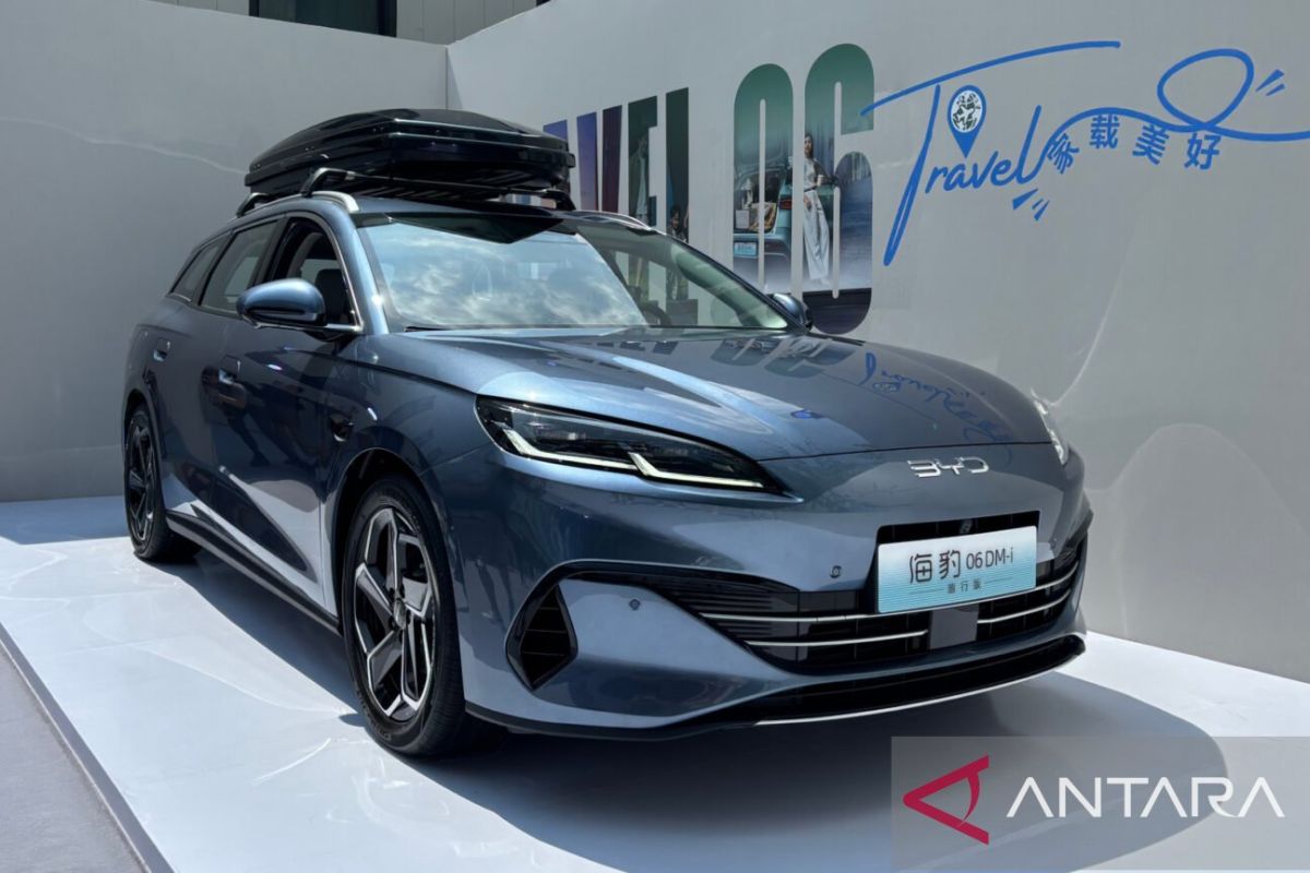 BYD Seal 06 DM-i wagon debut di Eropa lewat IAA Mobility