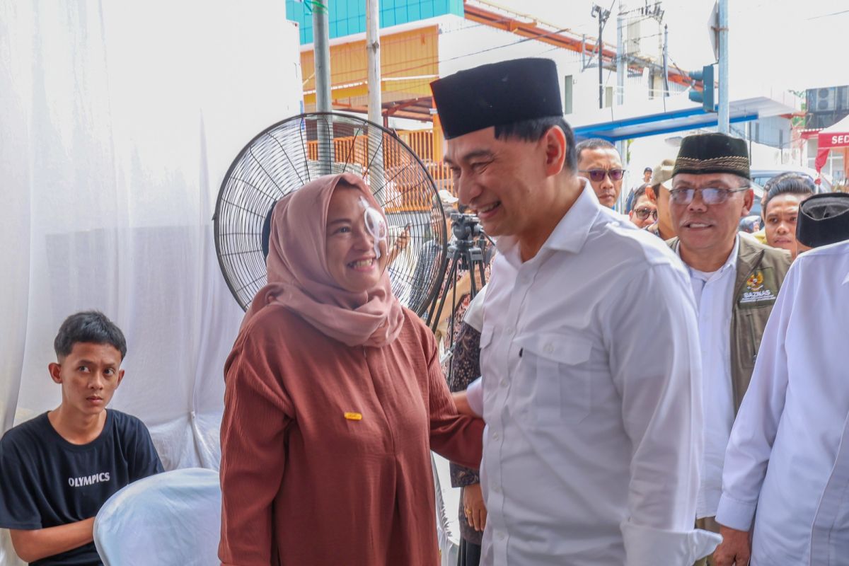 100 mustahik Pandeglang jalani operasi katarak gratis