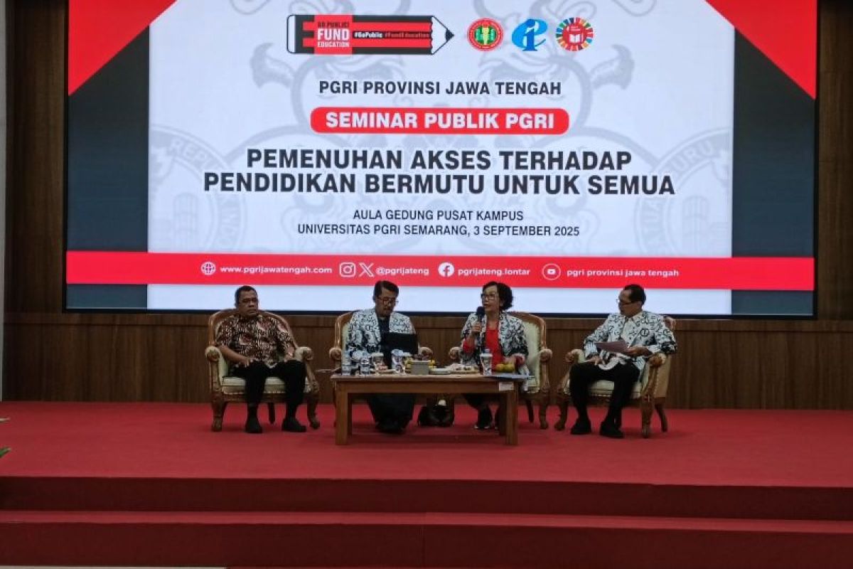 PGRI: Tantangan pendidikan bukan hanya soal akses