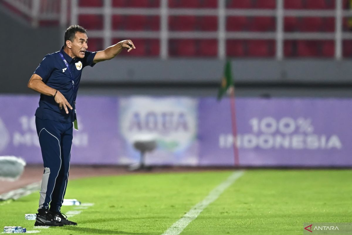 Pelatih Indonesia U-23 nilai hasil imbang kontra Laos mengecewakan