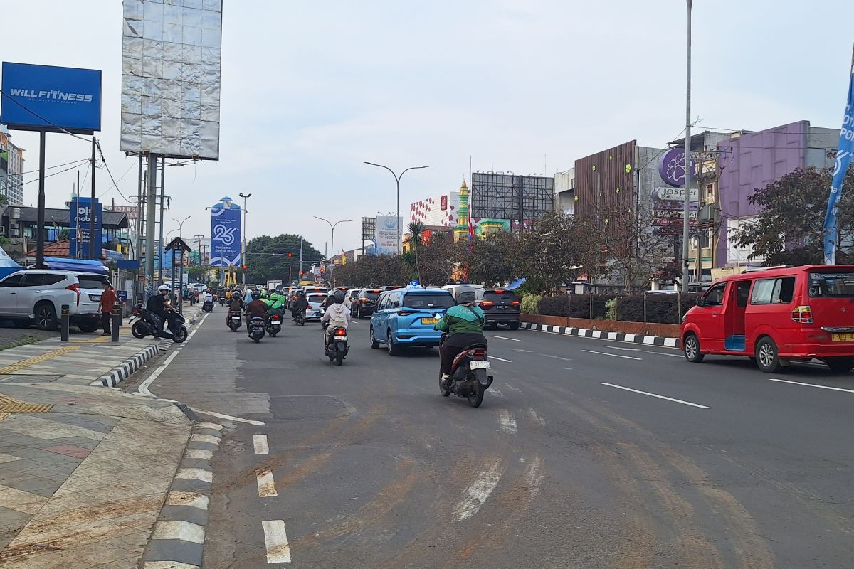 Polres Metro Depok gelar patroli gabungan ciptakan rasa aman