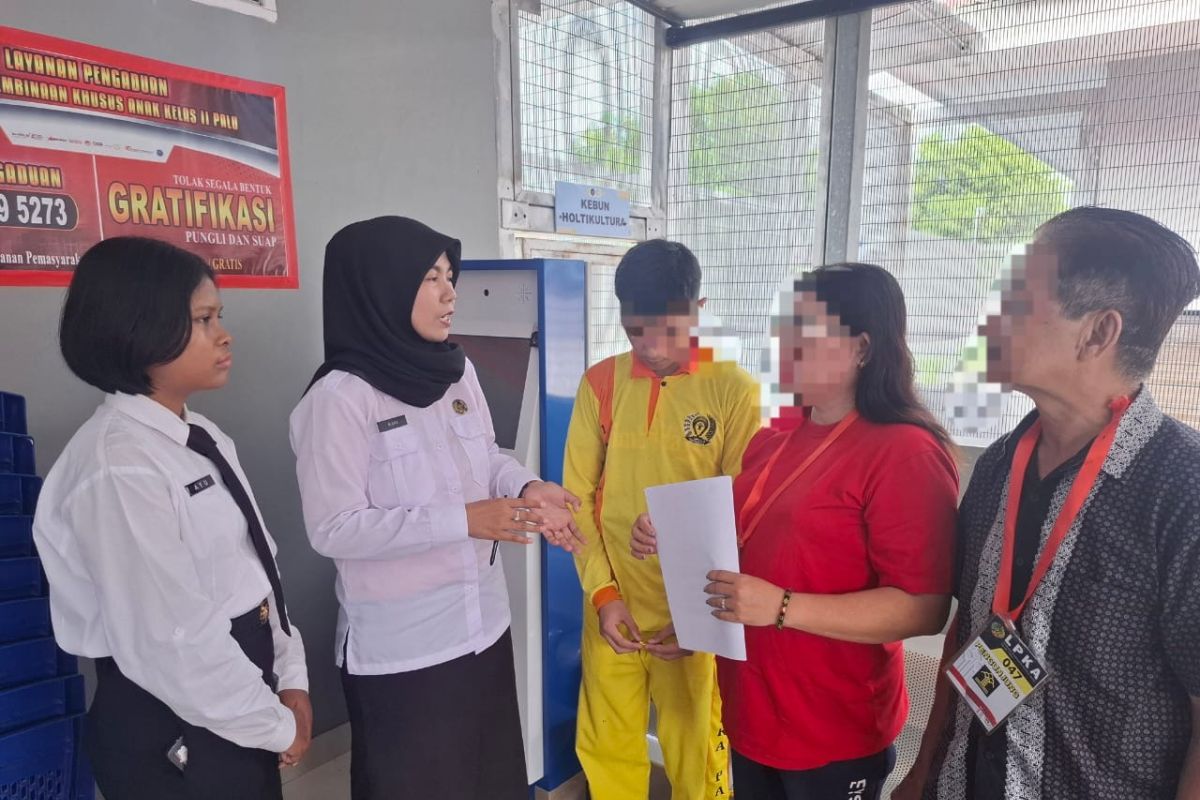 Ditjenpas Sulteng percepat hak integrasi anak binaan lewat Peta Sunan