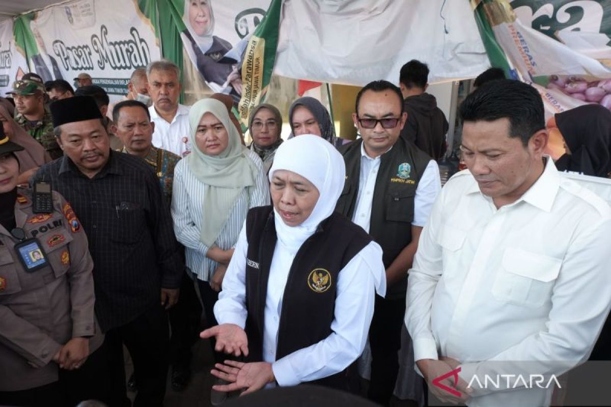 Khofifah minta penyampaian aspirasi secara damai tanpa provokasi