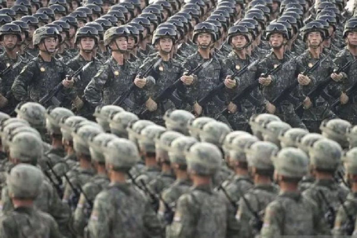 China peringati Perang Dunia II dengan unjuk kekompakan bersama Rusia dan Korut