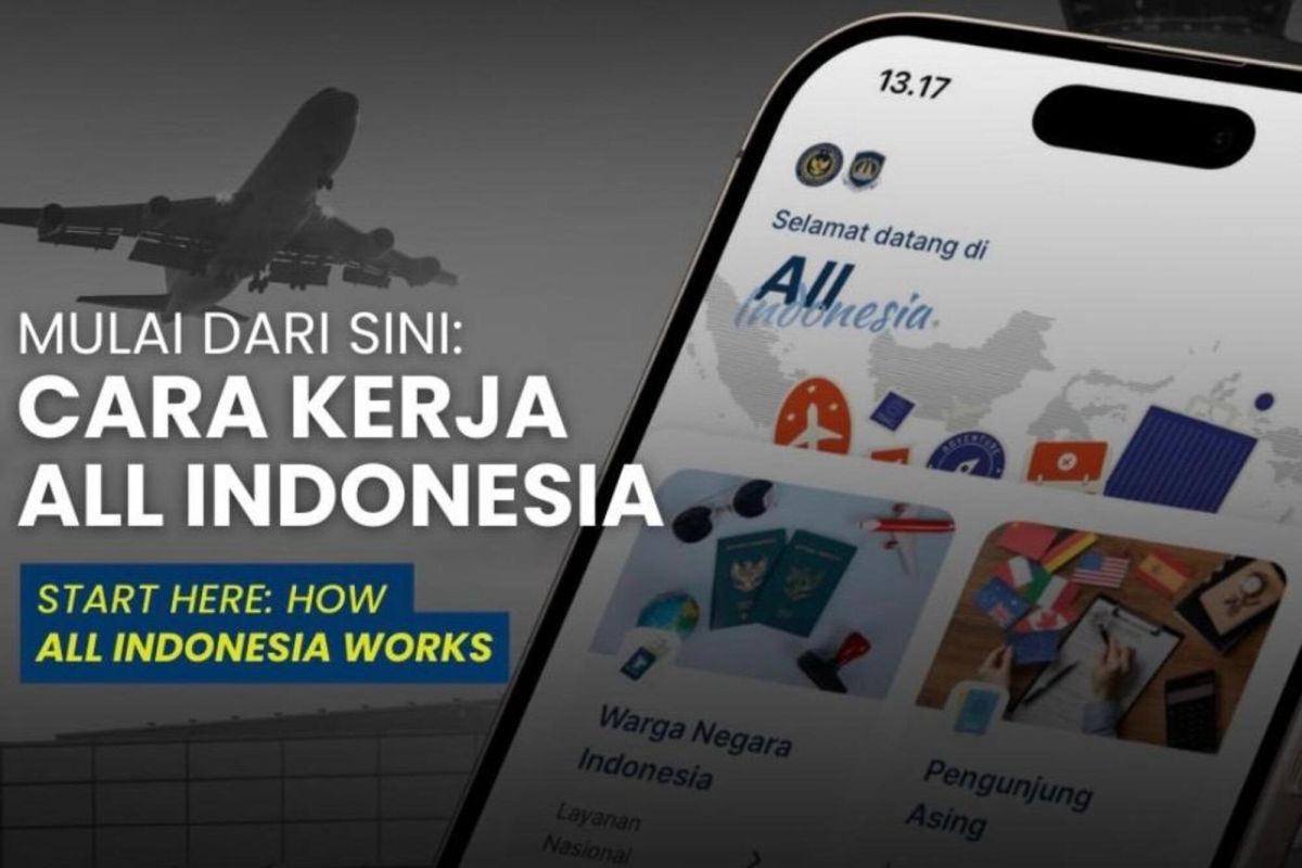 Wisatawan bisa isi deklarasi kedatangan lewat aplikasi All Indonesia