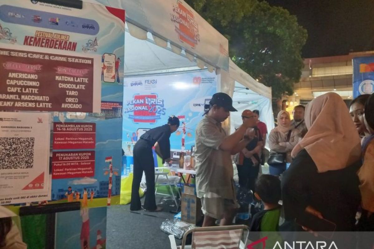 BI fasilitasi penikmat kopi hanya Rp80 di Festival Kuliner Kemerdekaan