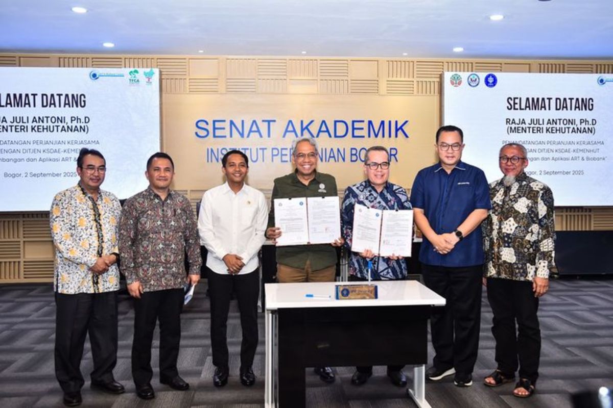 Ministry, IPB collaborate on biobank for wildlife conservation