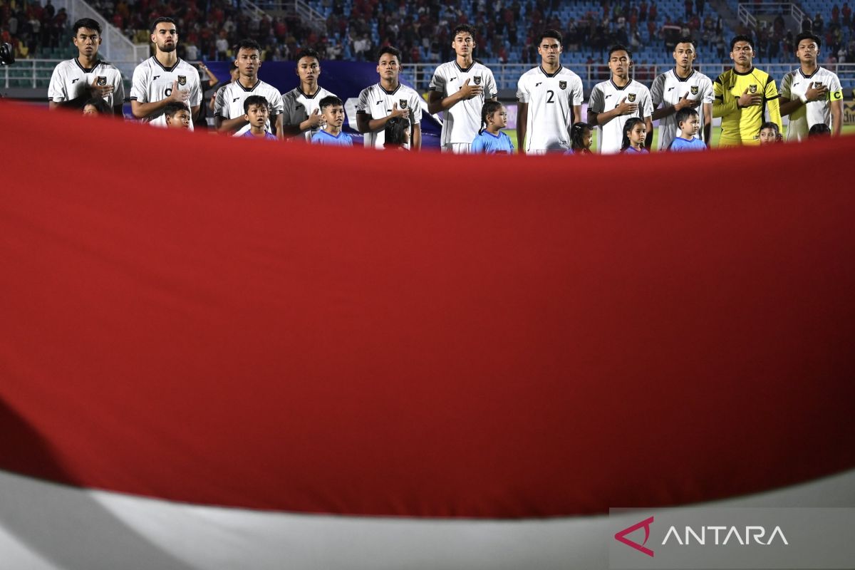 Timnas U-23 Indonesia ditahan Imbang 0-0 oleh Laos di babak pertama