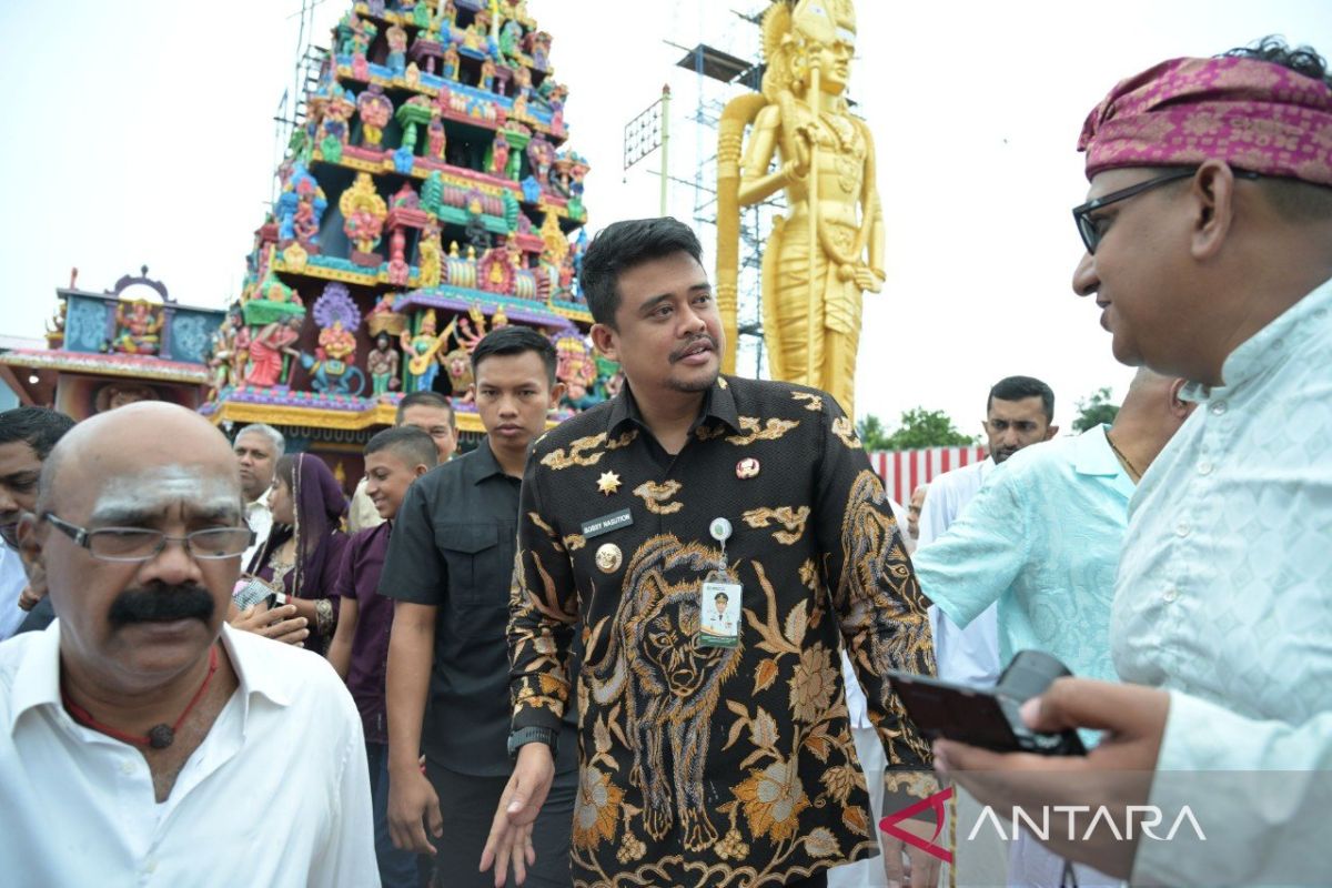 Gubernur Sumut ajak Umat Hindu siapkan generasi antinarkoba