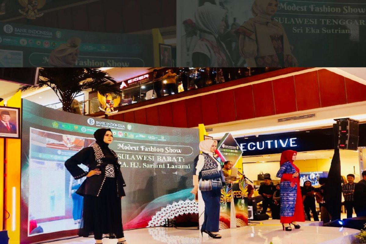 Sulbar tampilkan tenun Sekomandi dan Saqbe Mandar di ajang Fesyar KTI 2025