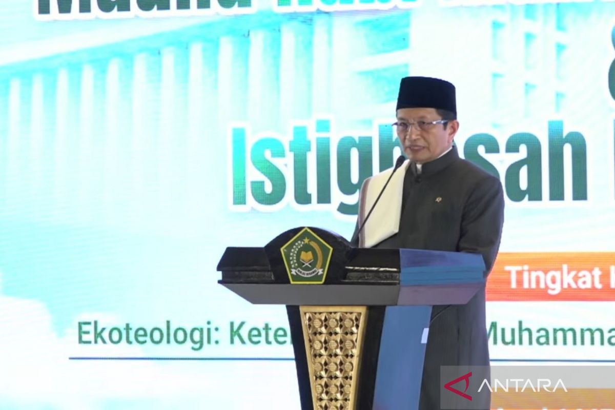 Menag kenalkan konsep ekoteologi saat peringatan Maulid Nabi