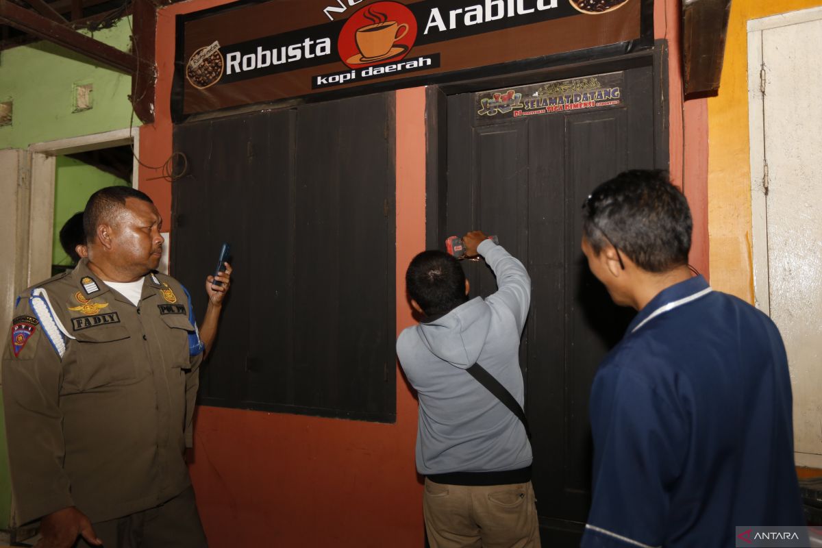 Sebanyak 13 kios pertokoan Murni disegel Pemkot Gorontalo