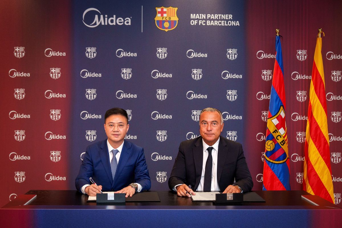 Midea Jadi Sponsor Utama Terbaru FC Barcelona