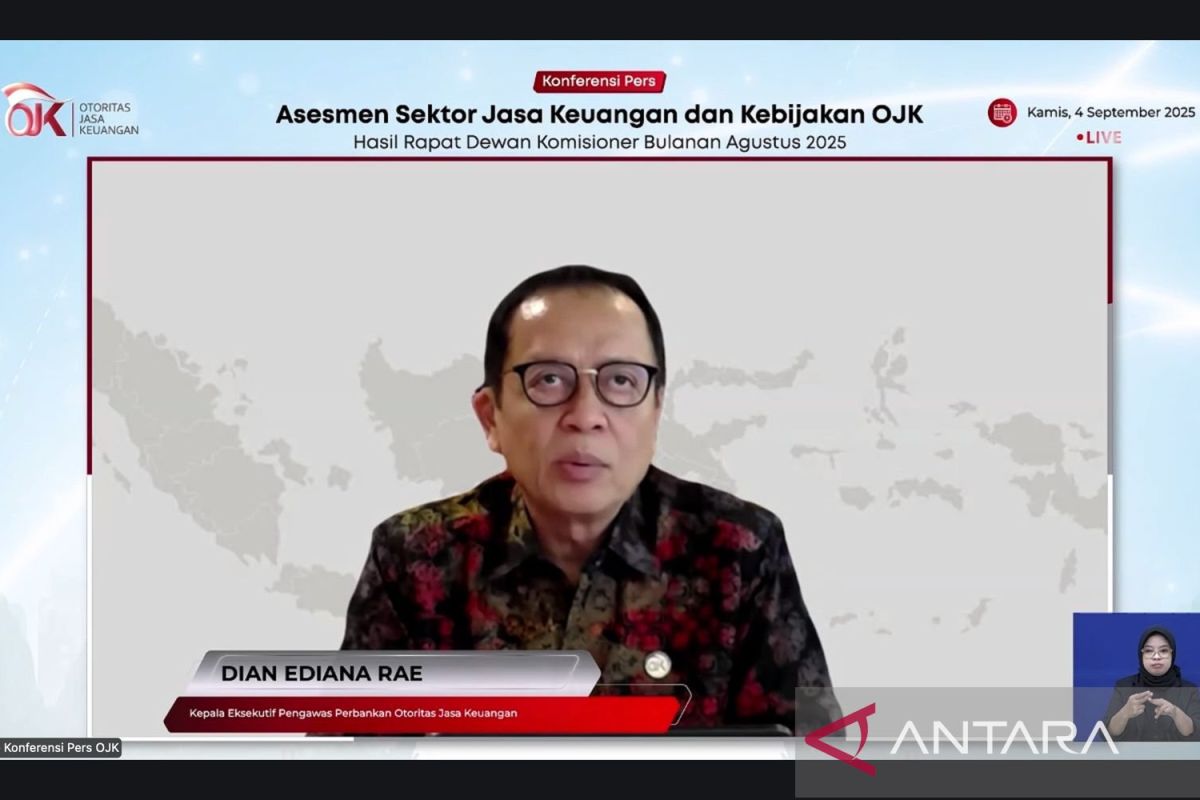OJK: Dampak demo ke bank minimal, tak ada indikasi tarik dana massal